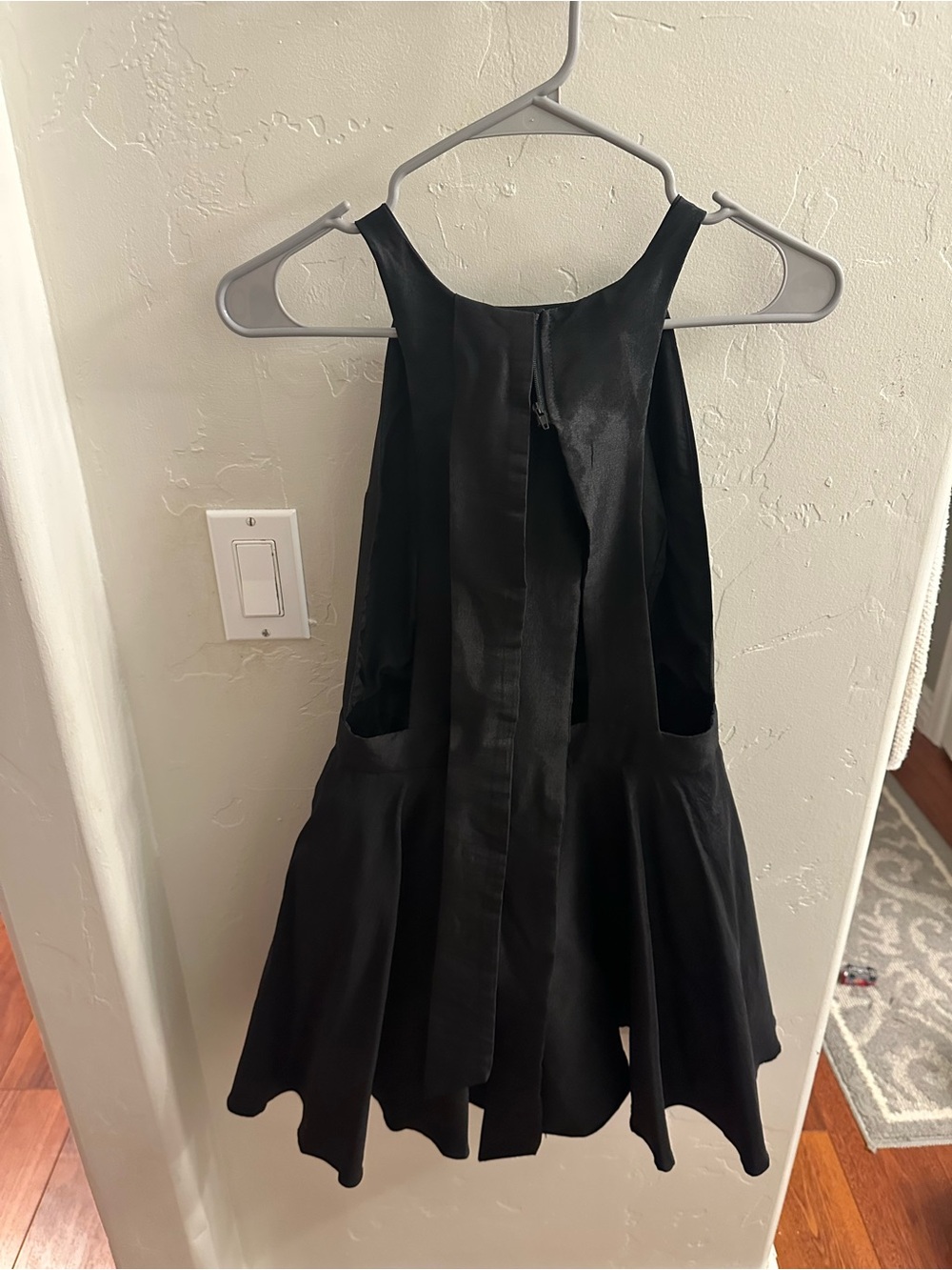 The Vintage Shop Black Halter Neck Party Dress for Girls